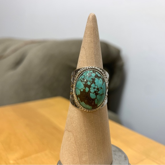 Sterling Silver Turquoise Ring - Picture 7 of 10